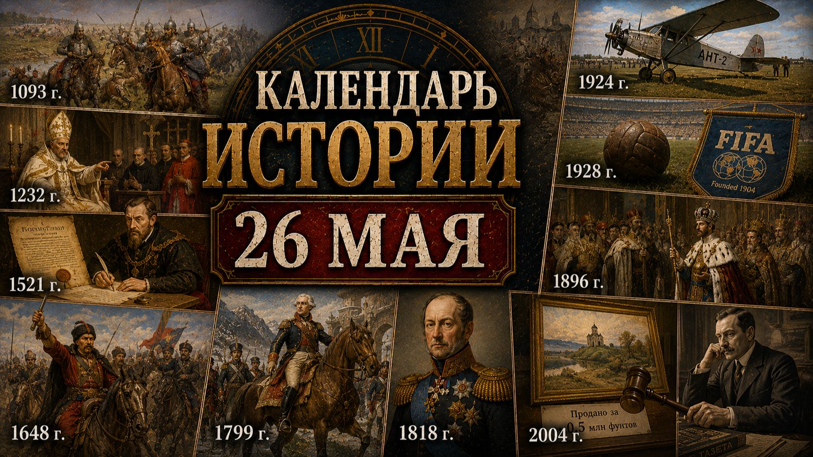 КАЛЕНДАРЬ ИСТОРИИ 26 МАЯ смотреть онлайн