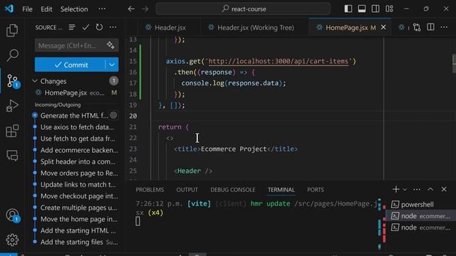 React.JS. Часть 4 смотреть онлайн