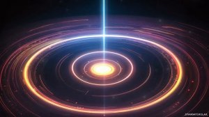 ＂ Luminous Rings ＂ Futuristic Neon Ambience  ｜ Space Music Mix for Sleep & Focus-