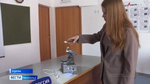 Ученица Далматовской школы Софья Дебелова представила проект малогабаритной солнечной станции