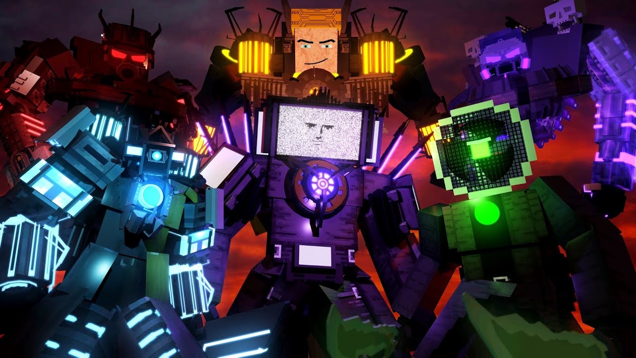 Skibidi Toilet Saviors - Season 1 (All Episodes) Minecraft Animation смотреть онлайн
