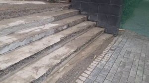 Процесс изготовления крыльца