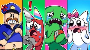 ЛУЧШИЕ АНИМАЦИИ GARTEN OF BANBAN, BARRY PRISON RUN & RAINBOW FRIENDS
