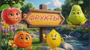 ФРУКТЫ. РАЗВИВАЮЩЕЕ ВИДЕО ДЛЯ ДЕТЕЙ. Для самых маленьких