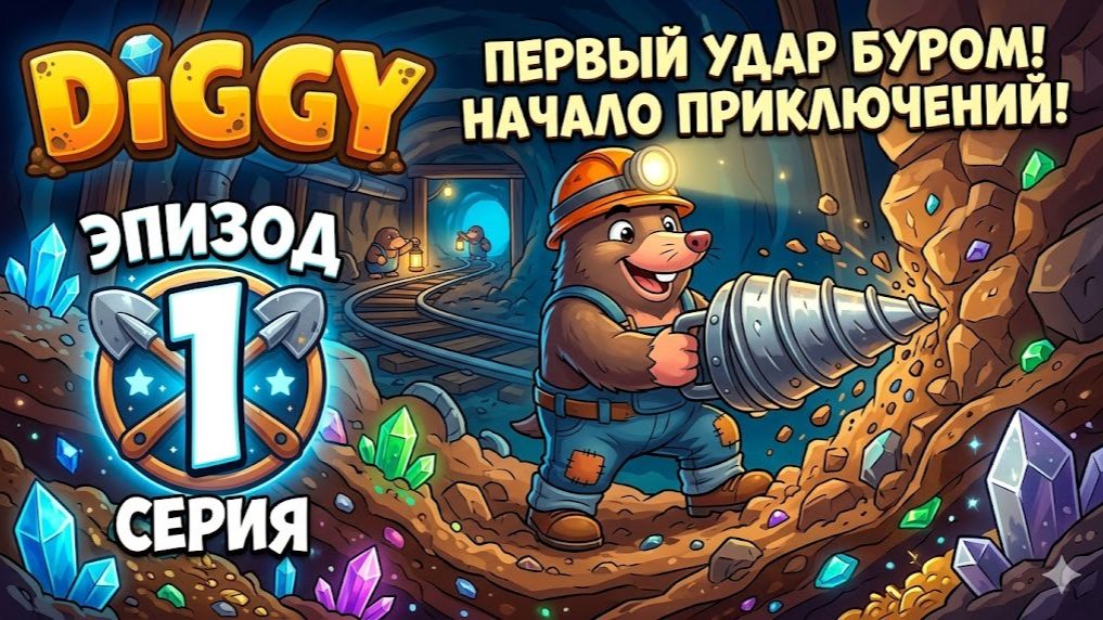 [FLASH-СТАЛЬГИЯ] Прохождение DIGGY Pt.1 #flashgames