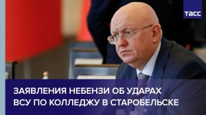 Небензя дает ПКФ в связи с ударом по старобельскому колледжу