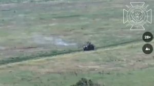 💥Северяне поражают очередную бронемашину ВСУ в Харьковской области
