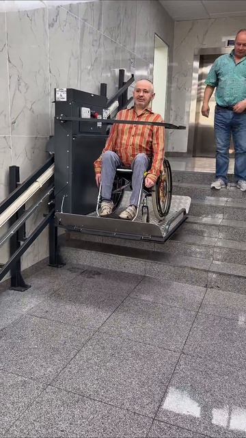 Подъемник для инвалидов / Lift For The Disabled 👍 
#помощь #ВикторСчастливый #инвалид #благодарность