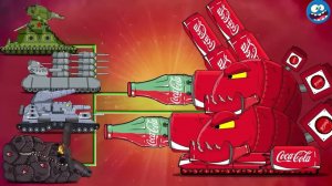 САМЫЙ МОЩНЫЙ танк Coca-Cola УНИЧТОЖАЕТ все вражеские танки