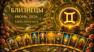 Близнецы ♊ Таро прогноз на июнь 2026 года