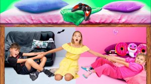Пять детских секретных комнат под кроватью. Конкурс «24 часа»