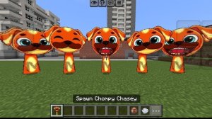 Я создаю Спрунки Чомпи Чейси из Dark Pals в Minecraft PE