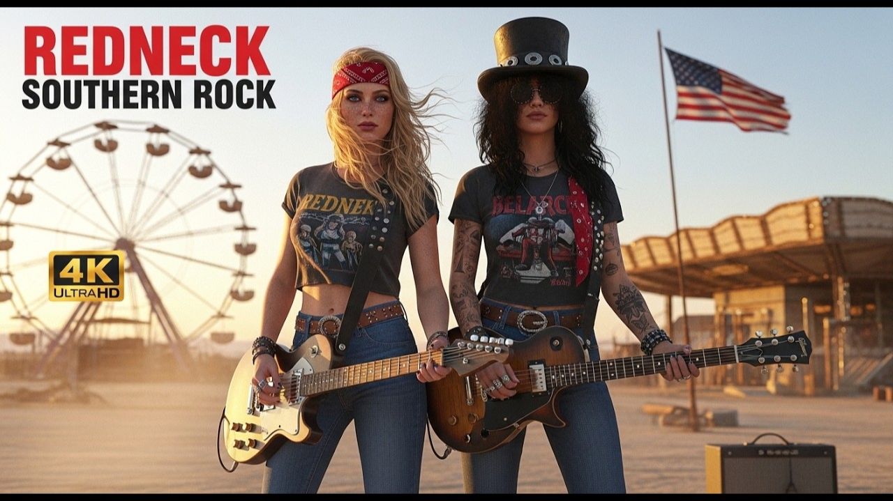 LOUD Harley Southern Rock 2026 🔥 Southern Gothic Guitars & Biker Rebel Vibes