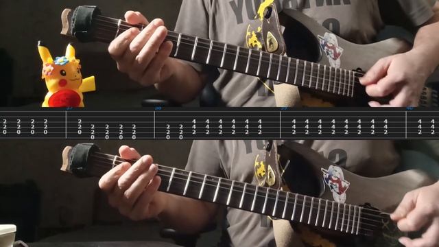 GH #96 Sum41 - Underclass Hero (guitar tutorial) смотреть онлайн