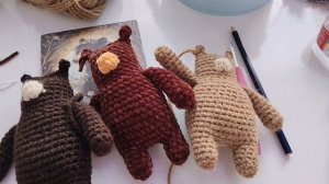 ✨Интерьерная история ✨ Мишки с вышивкой 🧸Отчет 3