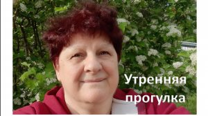 Утренняя прогулка.