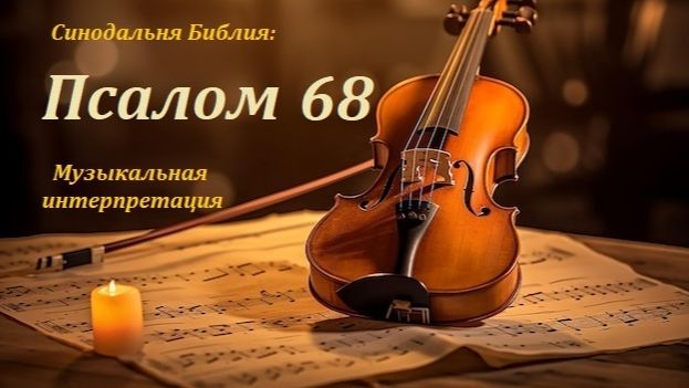 Библия. Псалом 68 с музыкальным оформлением.