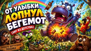 От улыбки лопнул бегемот 😂 (хит из детства)