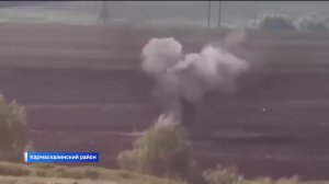 В Башкирии тракторист чудом не наехал на боевой снаряд