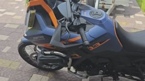 Как доработать подножки мотоцикла Zontes 703F