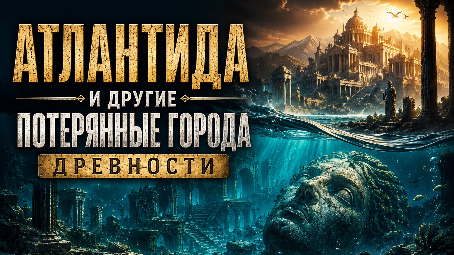 АТЛАНТИДА И ДРУГИЕ ПОТЕРЯННЫЕ ГОРОДА ДРЕВНОСТИ | Документальный Фильм смотреть онлайн