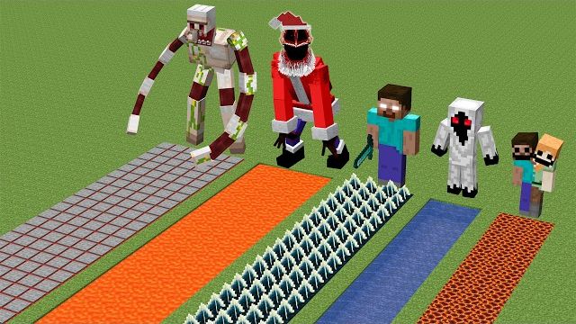 Какая крипипаста быстрее в эксперименте Minecraft?