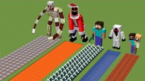 Какая крипипаста быстрее в эксперименте minecraft?