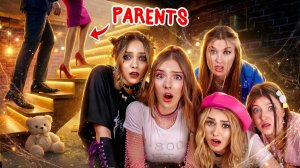 Пятерняшки vs Самые Строгие Родители! Как Сбежать с Дома Тим Тин