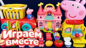 АСМР ИГРУШКИ ИЗ МУЛЬТИКА СВИНКА ПЕППА 2 ДЛЯ ДЕТЕЙ🐷 ВОДНЫЙ ПАРК РАЗВЛЕЧЕНИЙ ДЛЯ ПЕППЫ И ДРУЗЕЙ №4