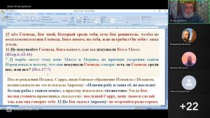 Бытие 22 глава. Игорь Владимирович Дыбунов. 26.05.2026