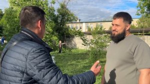 Высаживаем деревья на Азотном