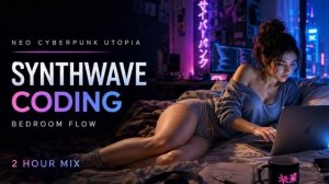 Synthwave Coding Bedroom Flow ｜ 2 Hours of Programming Music for Deep Work
