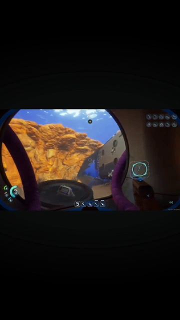 Subnautica 2 | Появление кусаки | Смотреть до конца!))) #subnautica2 #subnautica #испуг #страх