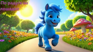 🌈 По радуге на лошадке