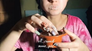 Глина Наполеон в Пасте из Мела Зефир/Moon girl/ASMR 🤎 🤍