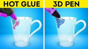 КЛЕВОЙ ПИСТОЛЕТ против 3D РУЧКИ УДИВИТЕЛЬНЫЕ ПОДЕЛКИ НА ЛЮБОЙ СЛУЧАЙ