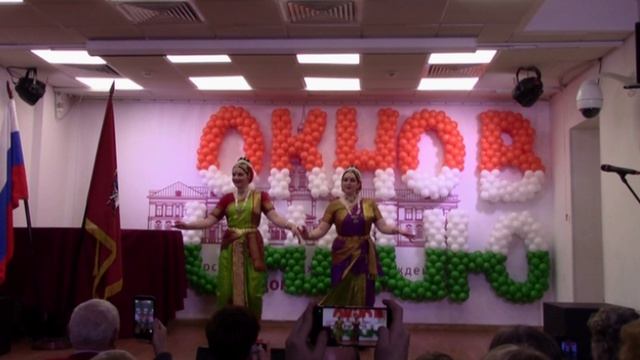 Танец Кучипури | Группа НАТЬЯЛАЯМ | Окно в Индию | Праздник Холи | ДИША | Москва | Россия