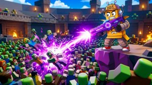 КУПИЛ ЧИТЕРСКОЕ ОРУЖИЕ за 9999 РОБУКСОВ ЧТО БЫ ВЫЖИТЬ НА ЗОМБИ АРЕНЕ... Roblox Survive Zombie Arena