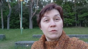 Вечерняя прогулка. Рассказываю новости