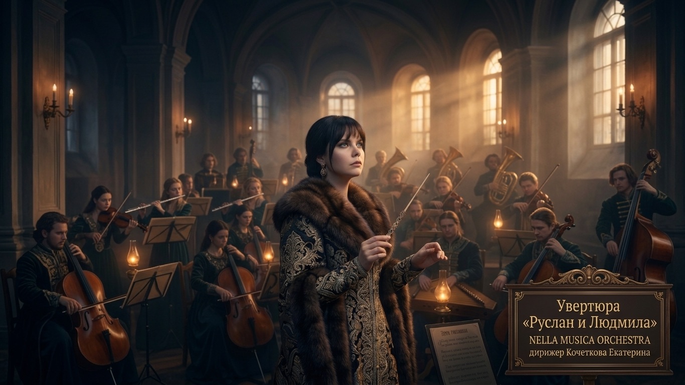 Увертюра к опере «Руслана и Людмила» М.И. Глинки в исполнении  Nella Musica Orchestra