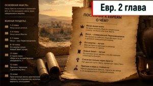Евреям 2:1-18