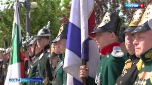 В Севастополе вспоминали подвиг экипажа брига «Меркурий»