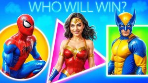 Игра в кальмара с СУПЕРГЕРОЯМИ! Спайдермен vs Росомаха в реальной жизни!