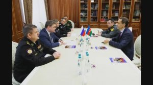 Зам. Министра обороны РФ Василий Осьмаков принял Посла Азербайджана в России Мустафаева, 27 мая 2026