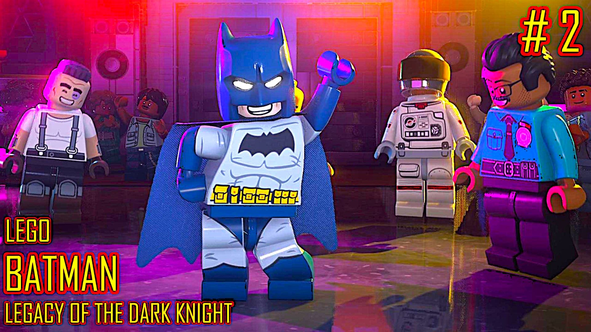 LEGO BATMAN Наследие Темного рыцаря прохождение часть 2