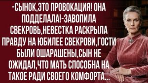 Вы хотели музыку? Хотели праздника? Я подготовила продолжение!-произнесла невестка!
