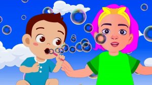 Мыльные Пузыри _ Лопайте пузыри _ Детские Песни - Kuku and Cucudu На Русском