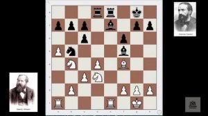 Steinitz - Zuckertort (12st game of the match) 1886
