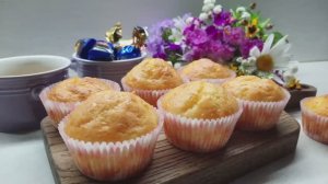 Это очень вкусно! Сырные капкейки! Сырные булочки!🍮 Называйте, как хотите, но они очень вкусные!😋