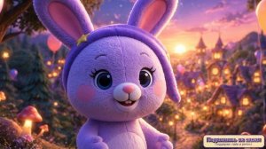 Лунный Зайчик увидел волшебную деревню | 3D-сказка для детей, часть 6, мультик в конце